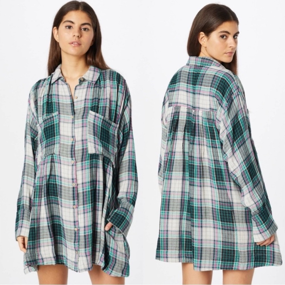 Free People The Voyage T-shirt Dress size L